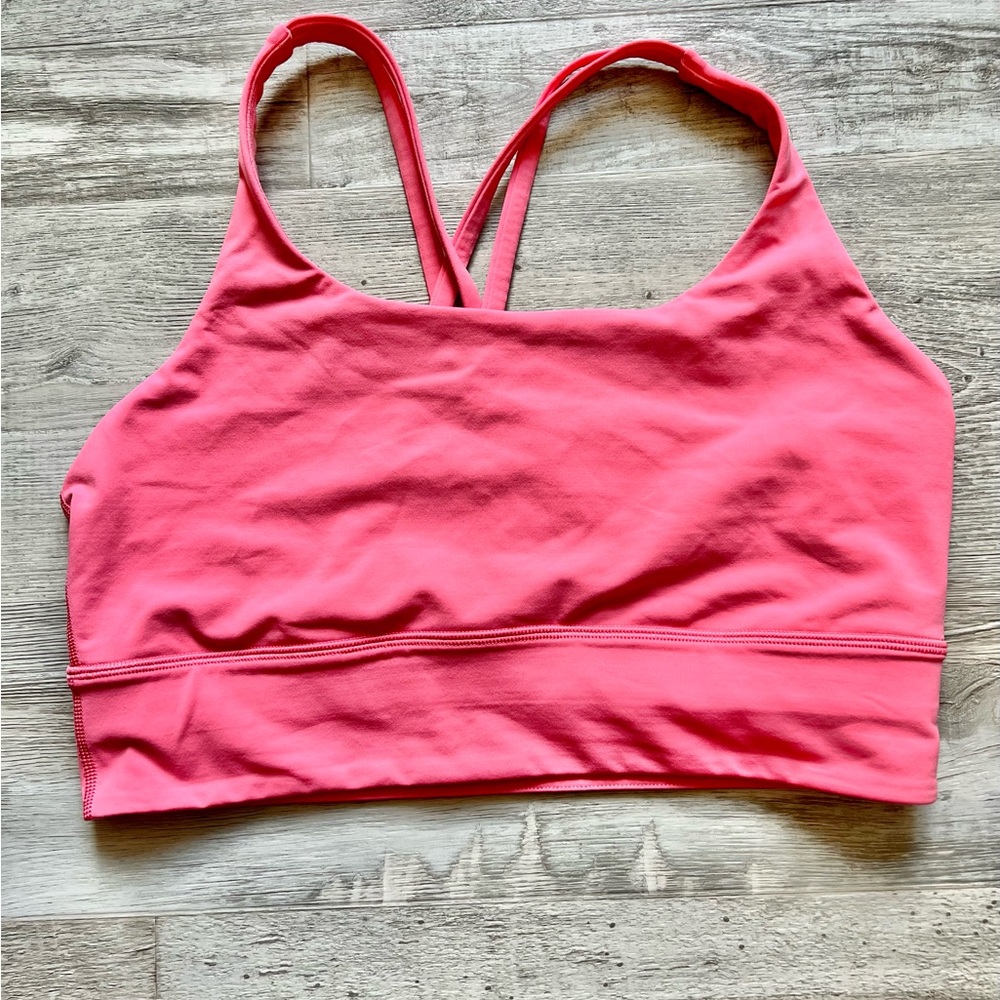 Lululemon Athletica Vibrant Pink Sports Bra